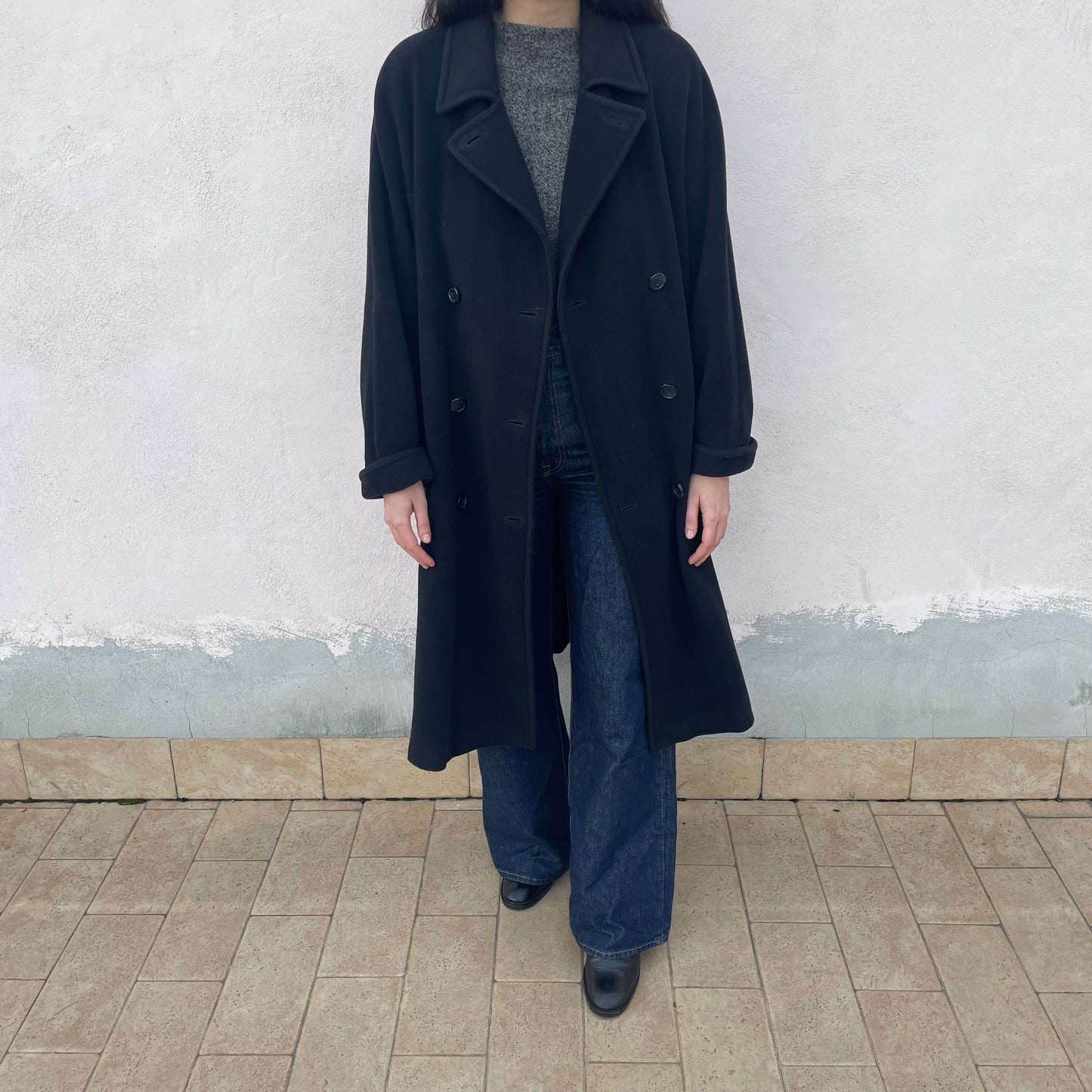 Cappotto nero Marella
