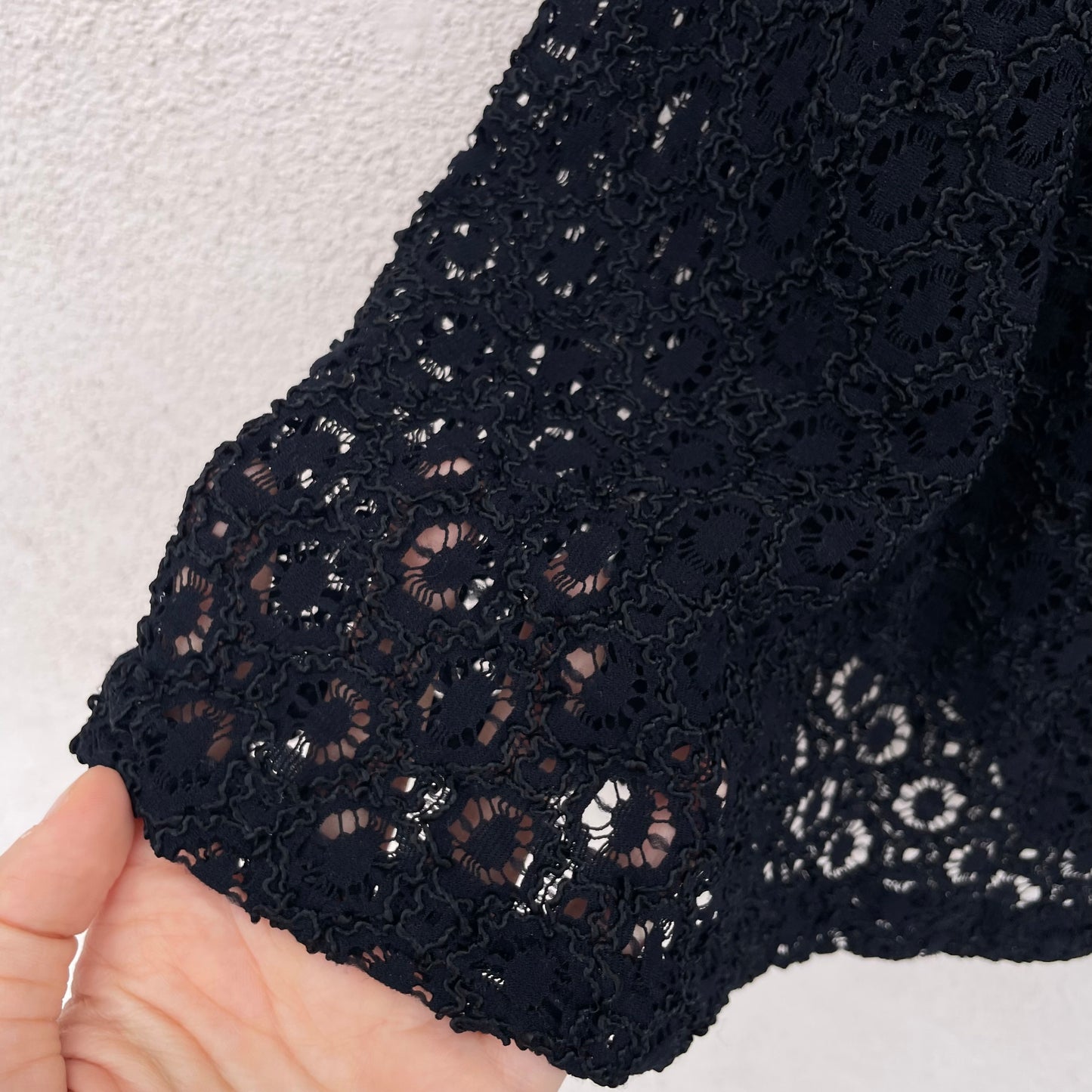 Abito mini macramé