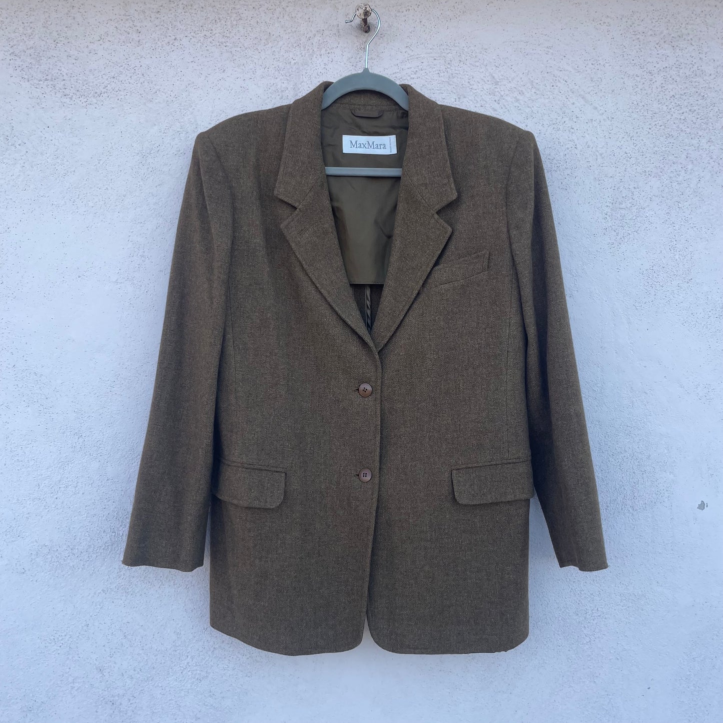 Blazer Max Mara oliva