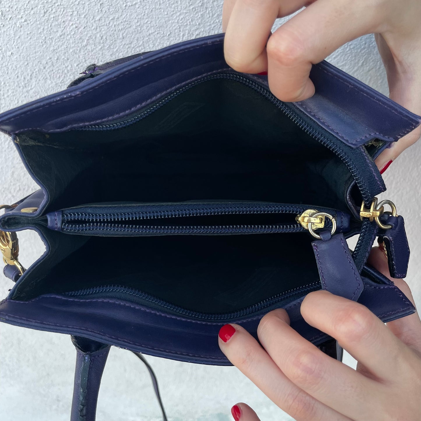 Borsa viola Fendissime