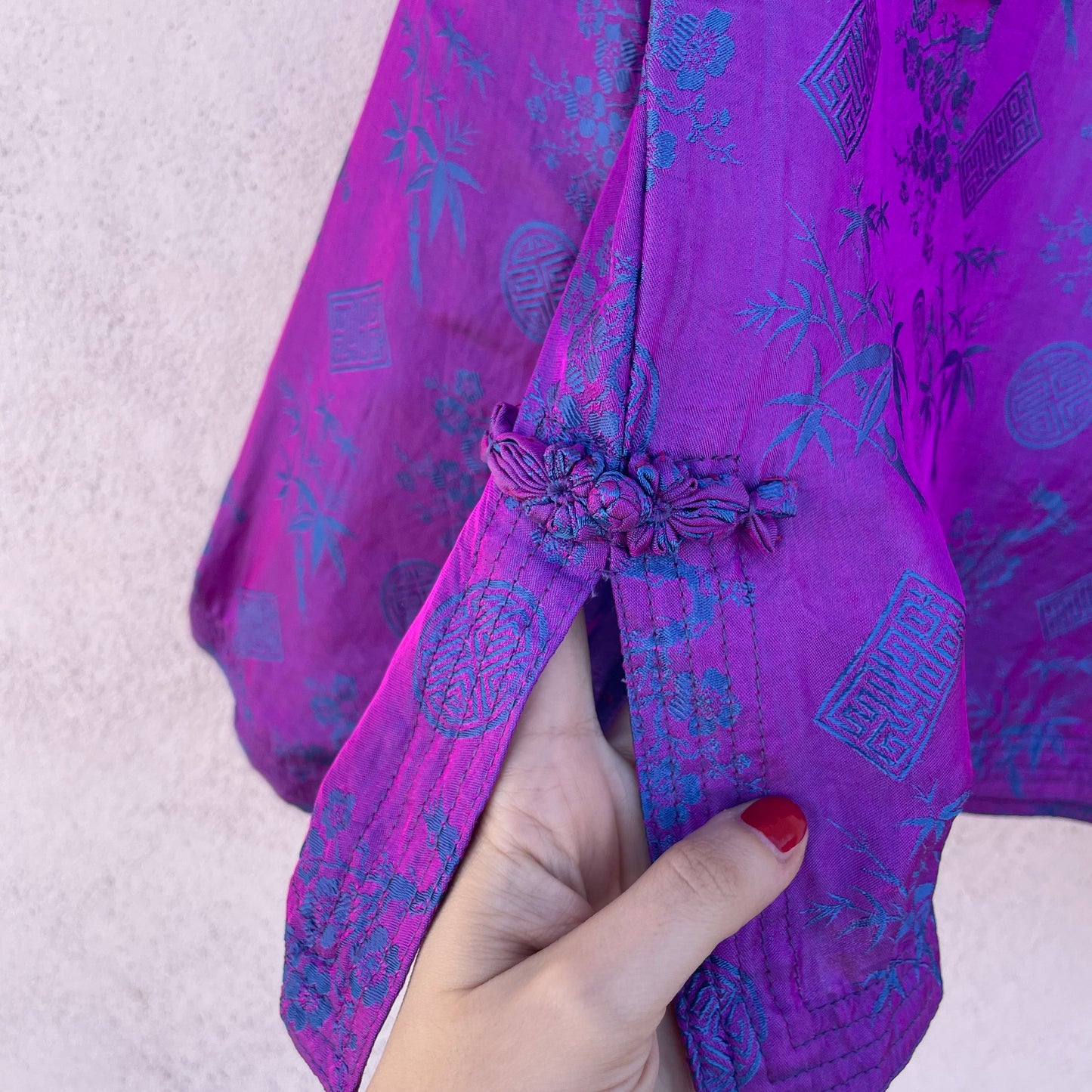 Camicia orientale viola