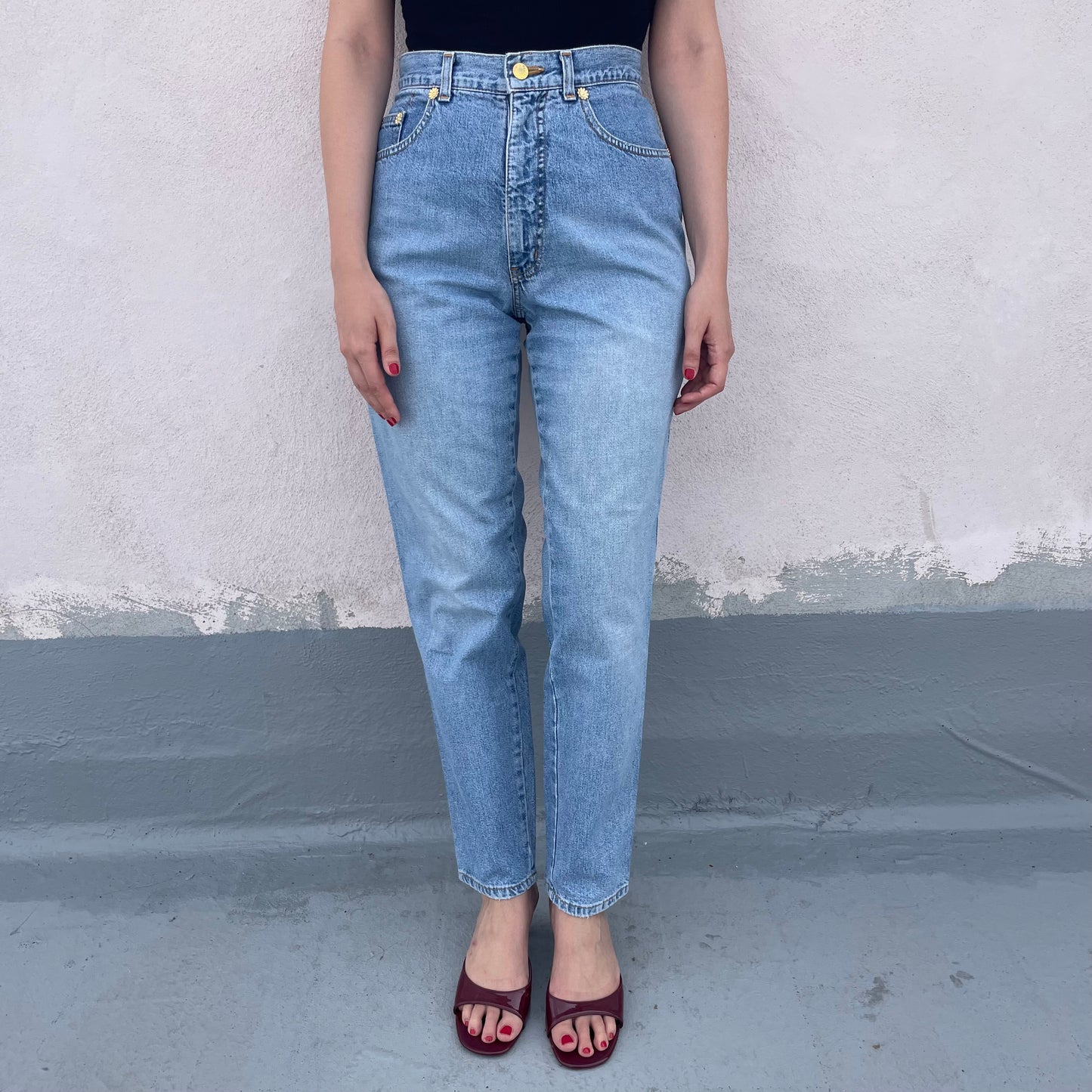 Jeans Moschino fiorellini