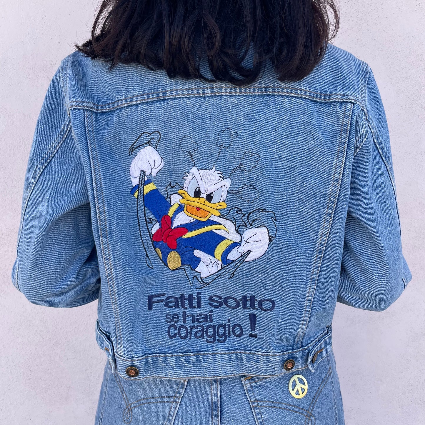 Giacca denim Paperino