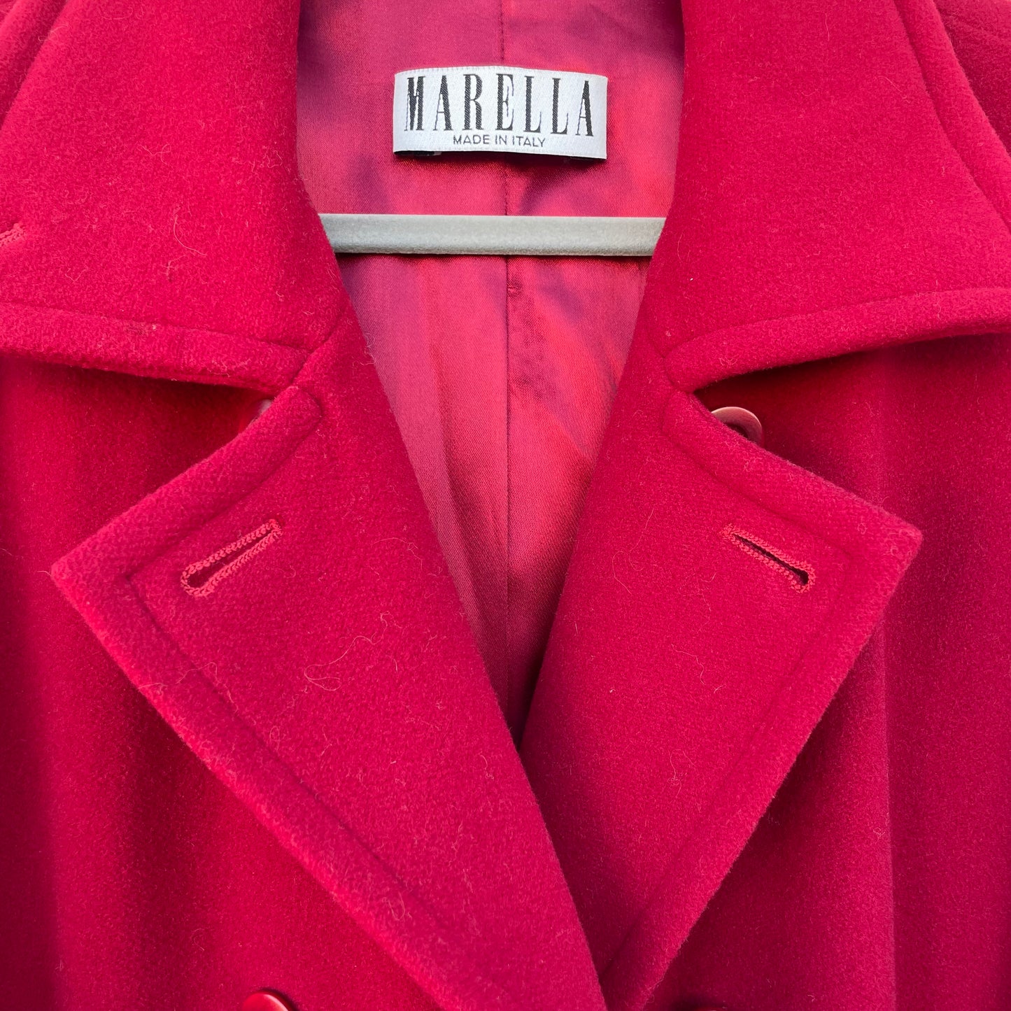 Cappotto ciliegia Marella