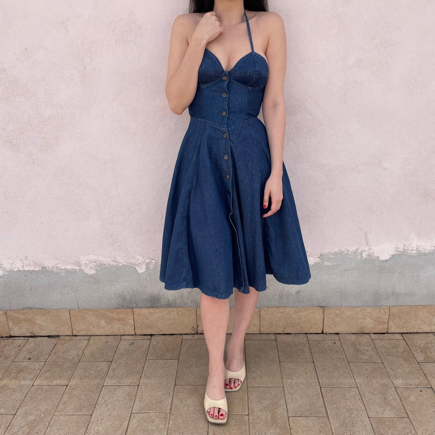 Abito denim Pop 84