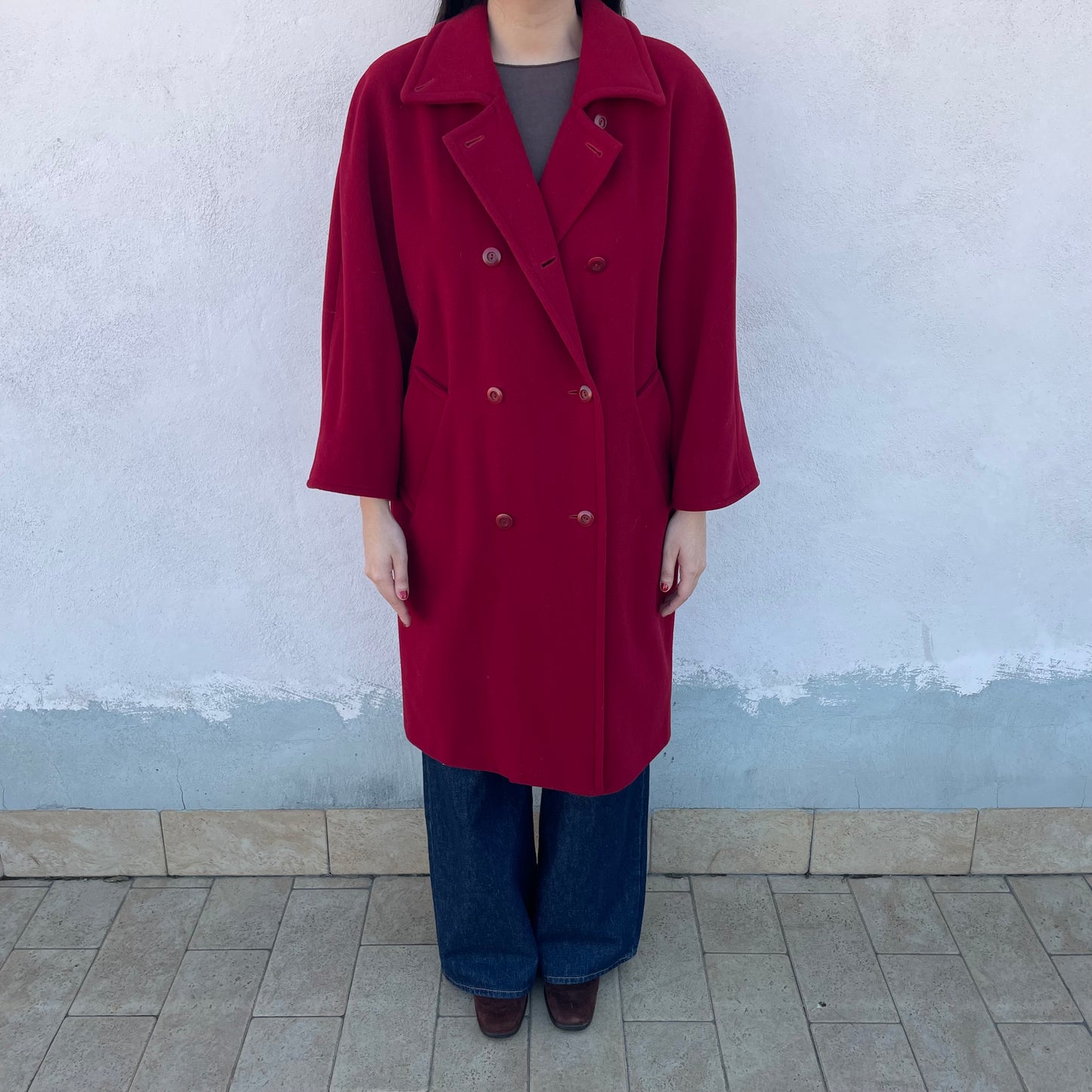 Cappotto ciliegia Marella