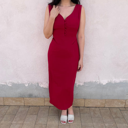 Abito Monica ciliegia