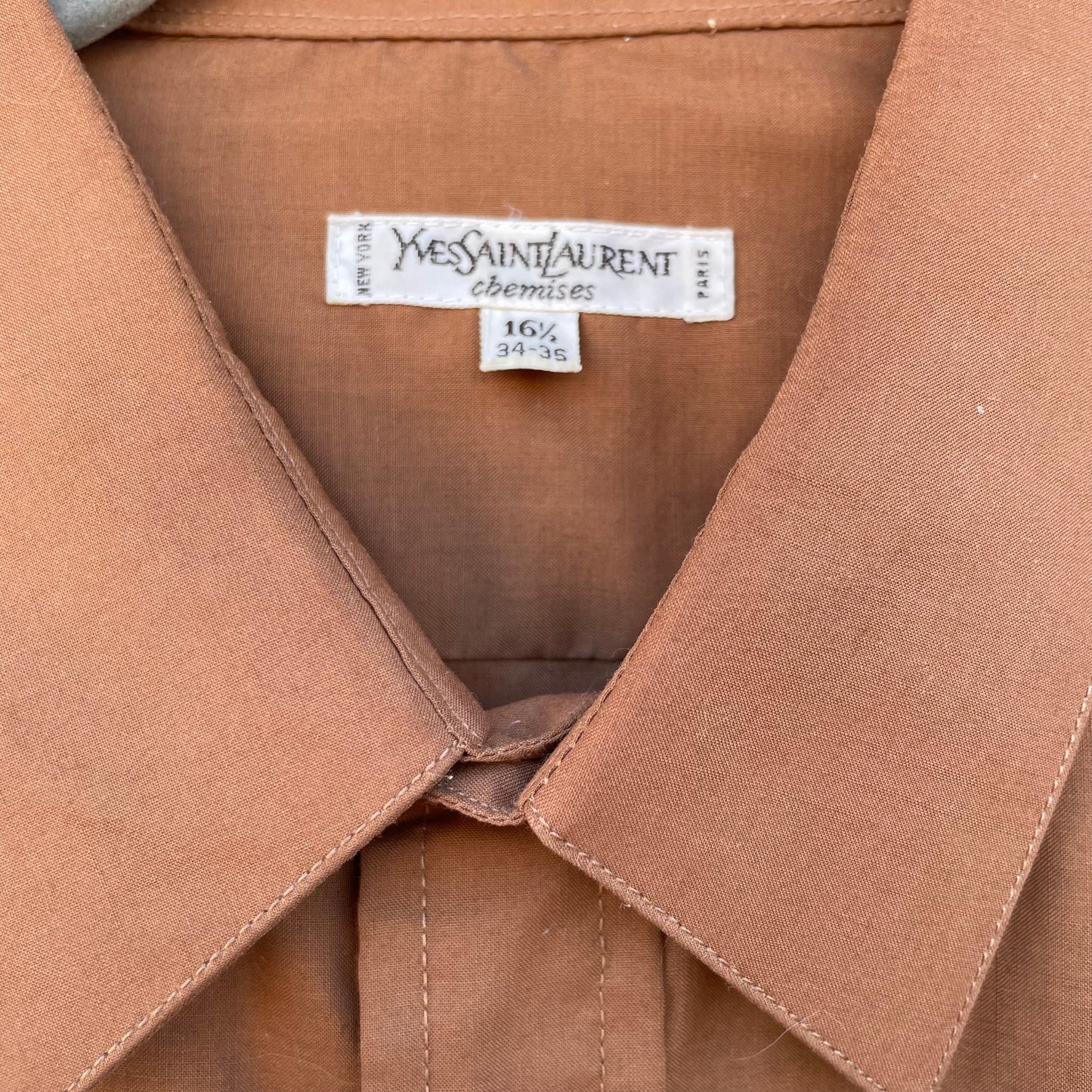 Camicia biscotto Yves Saint Laurent