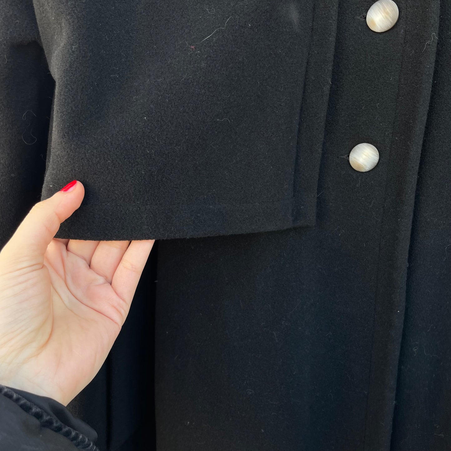 Cappotto Byblos nero