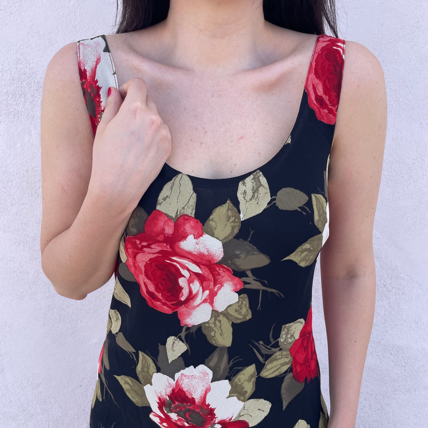 Abito nero rose