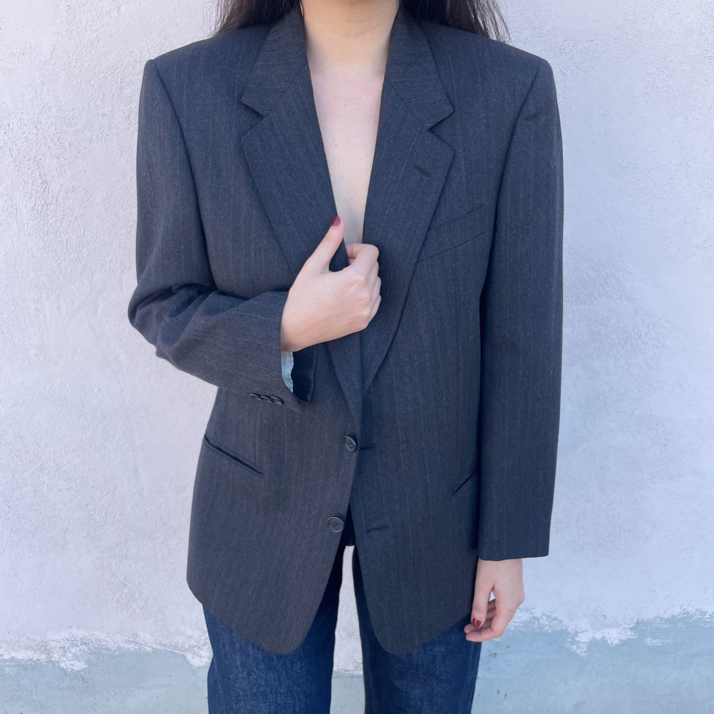 Blazer grigio Valentino