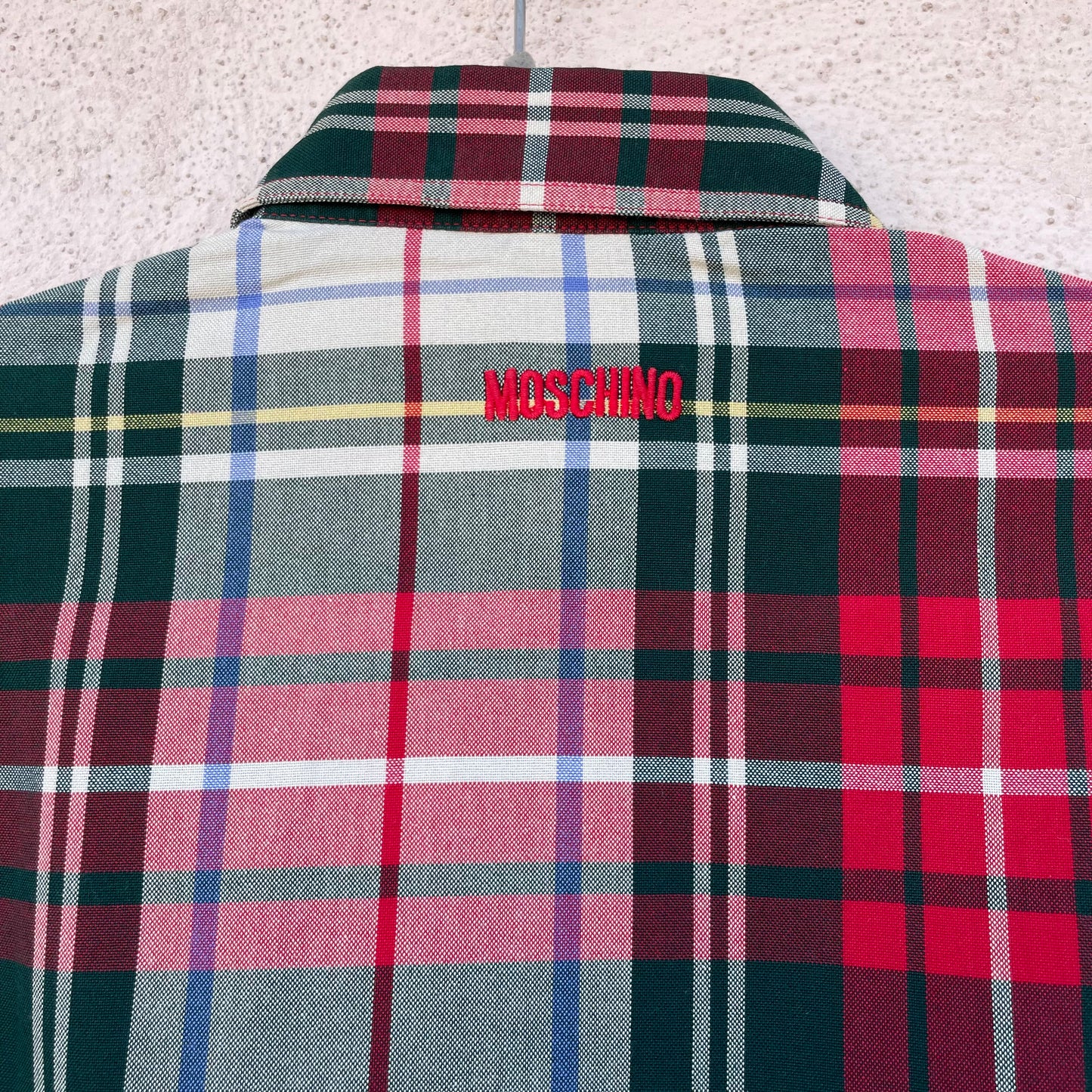 Camicia scozzese Moschino