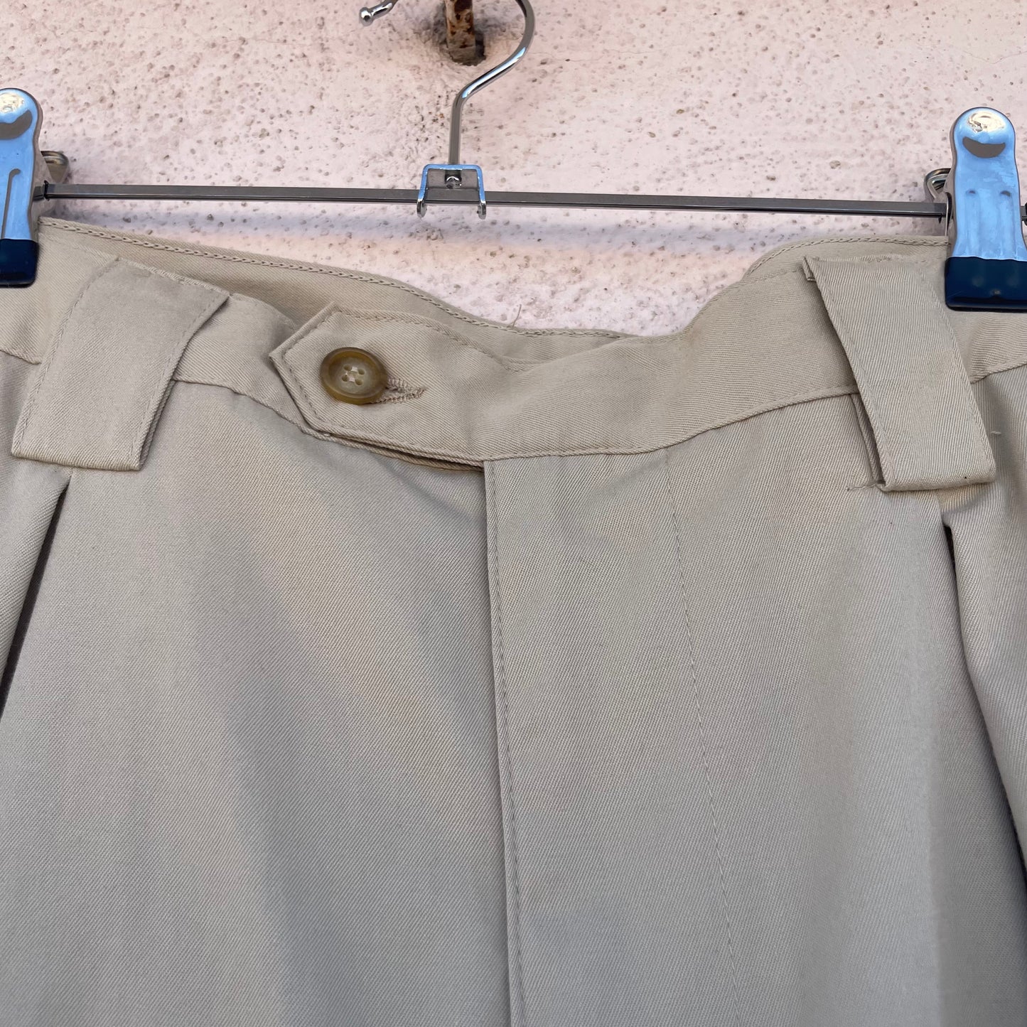 Pantaloni beige pences