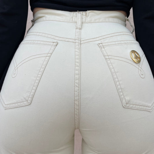 Jeans Moschino burro