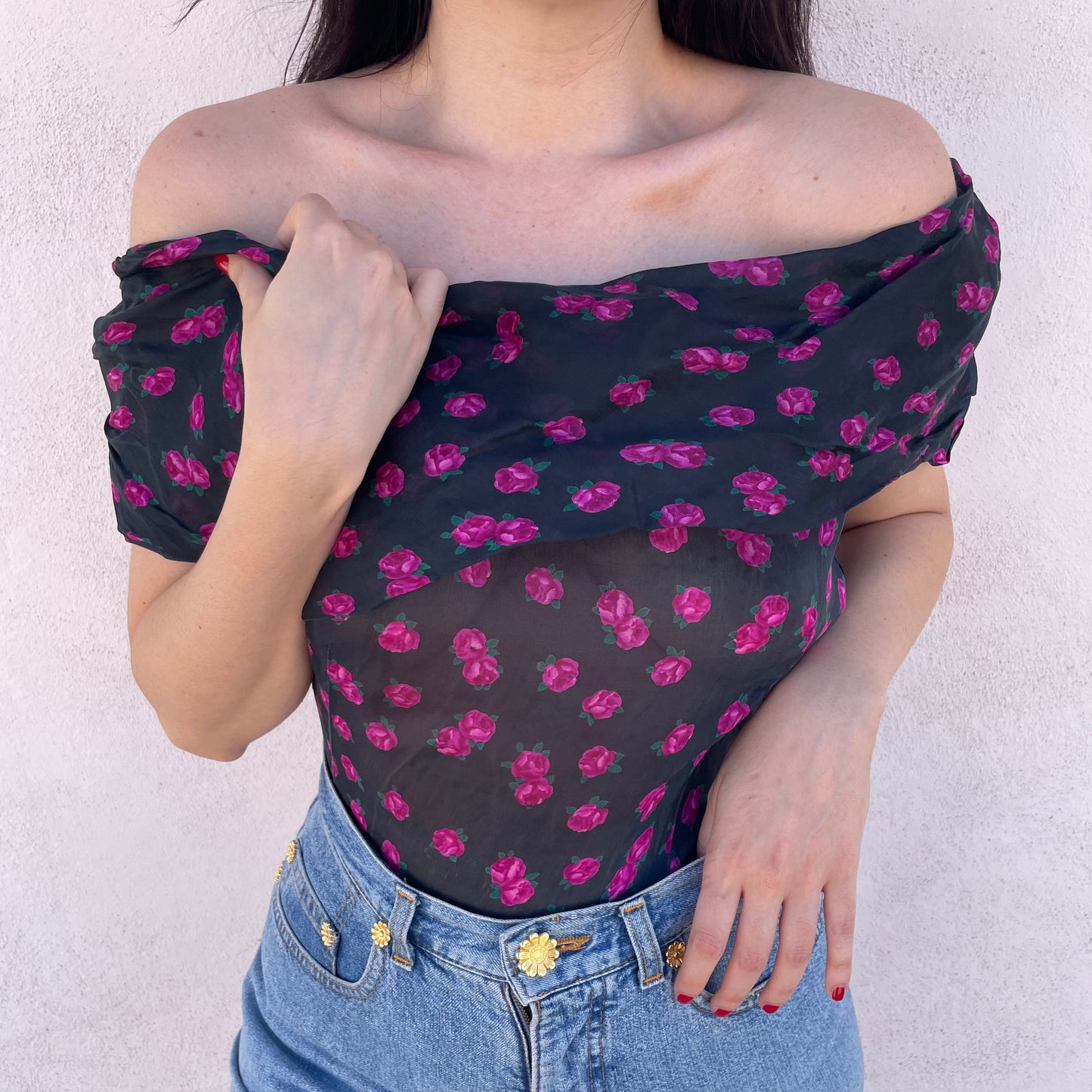 Top chiffon Byblos