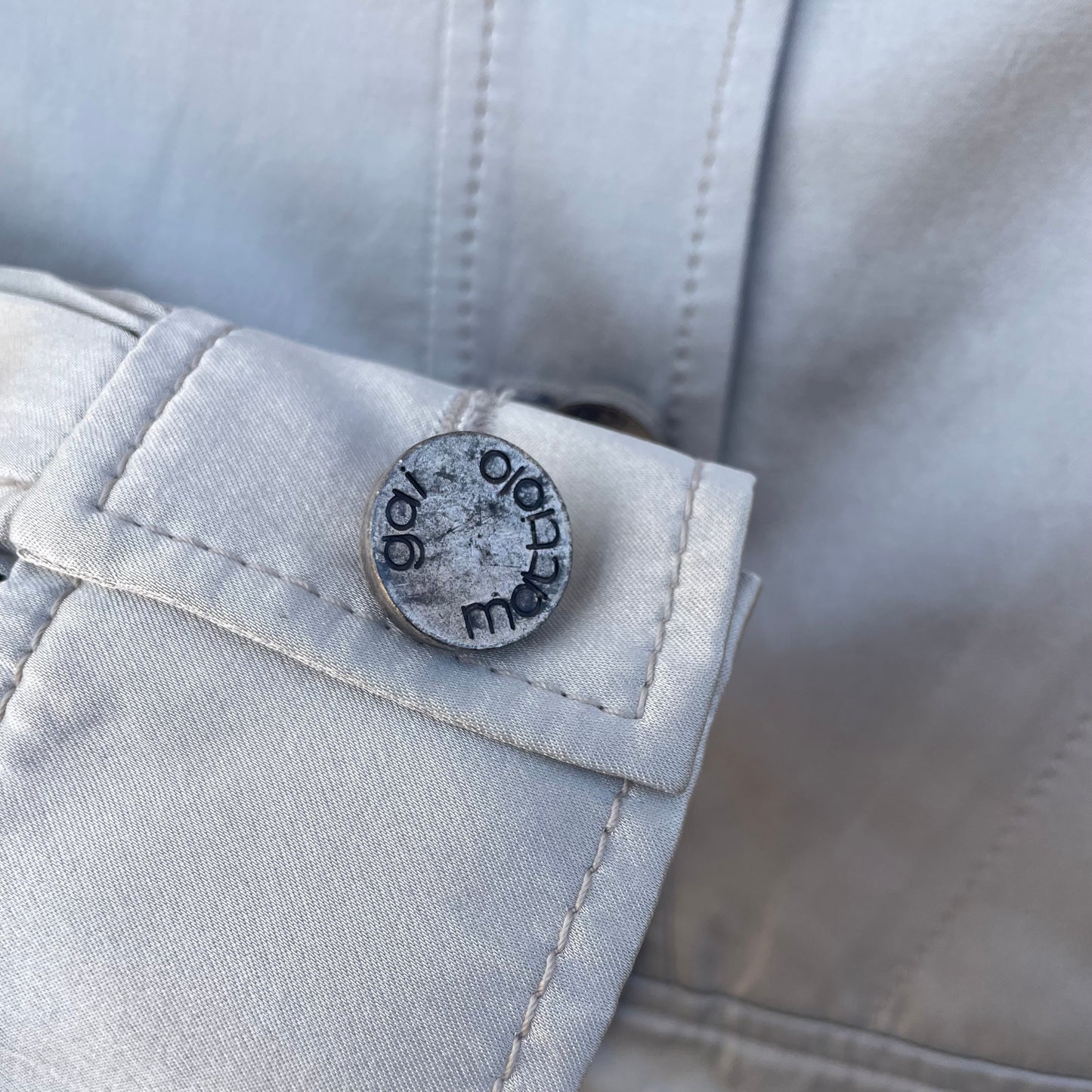 Giacca cropped argento Gai Mattiolo