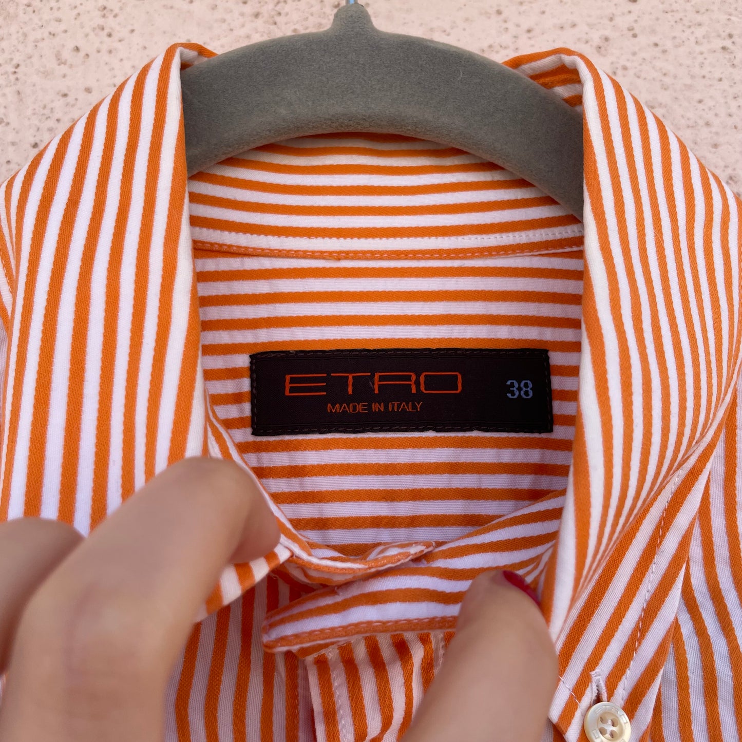 Camicia Etro arancio