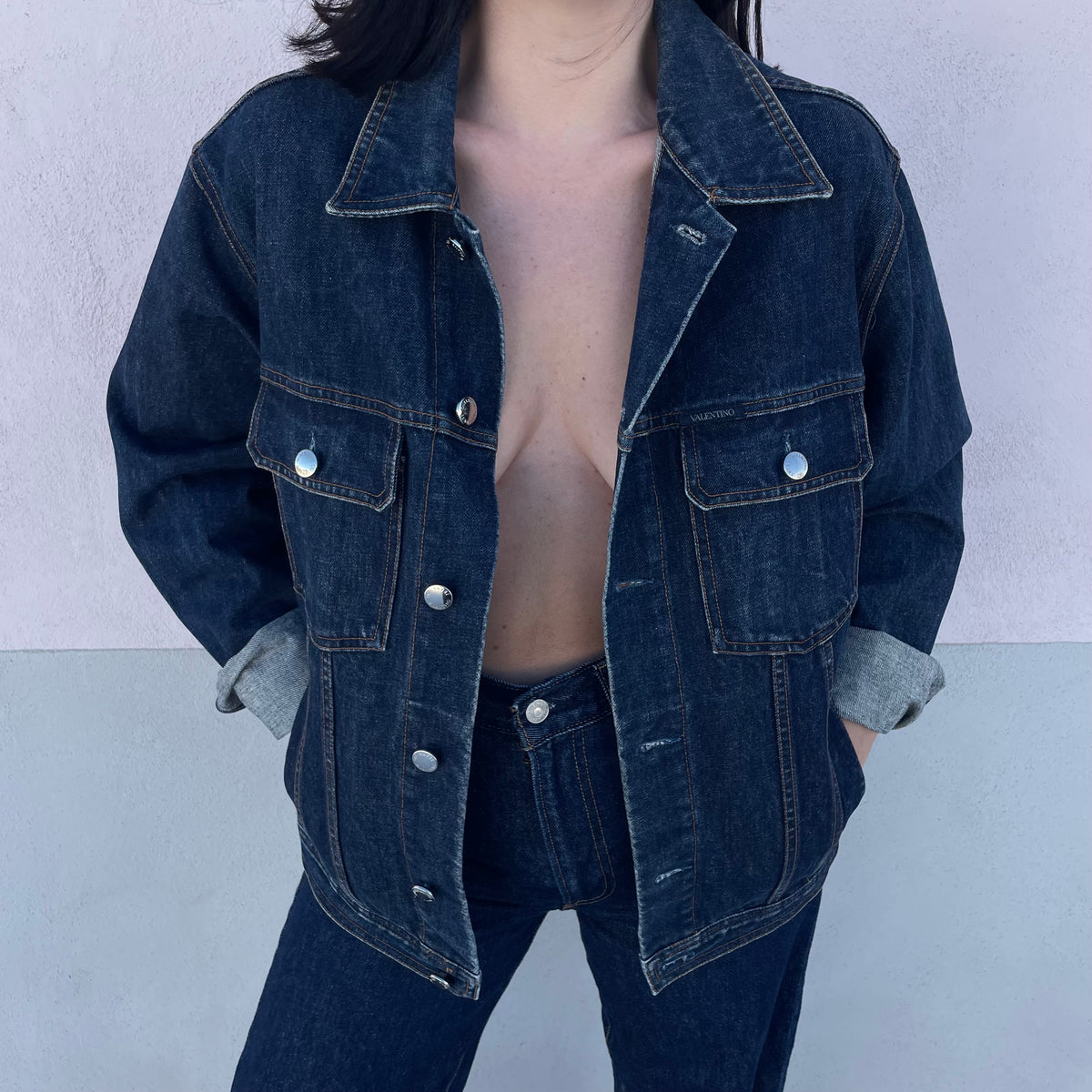 Giacca jeans Valentino