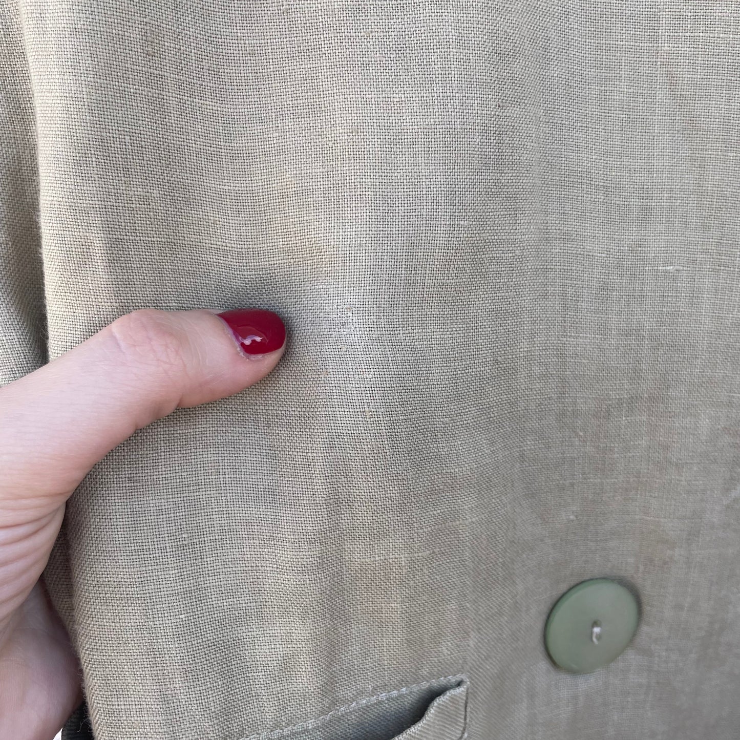 Blazer lino beige