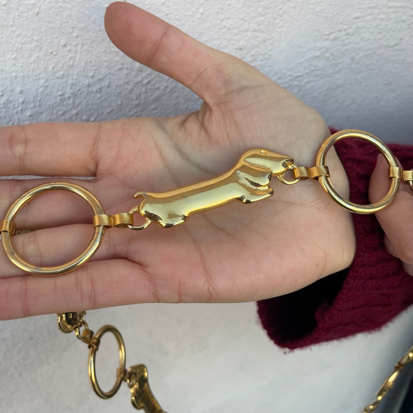 Cintura bassottini oro