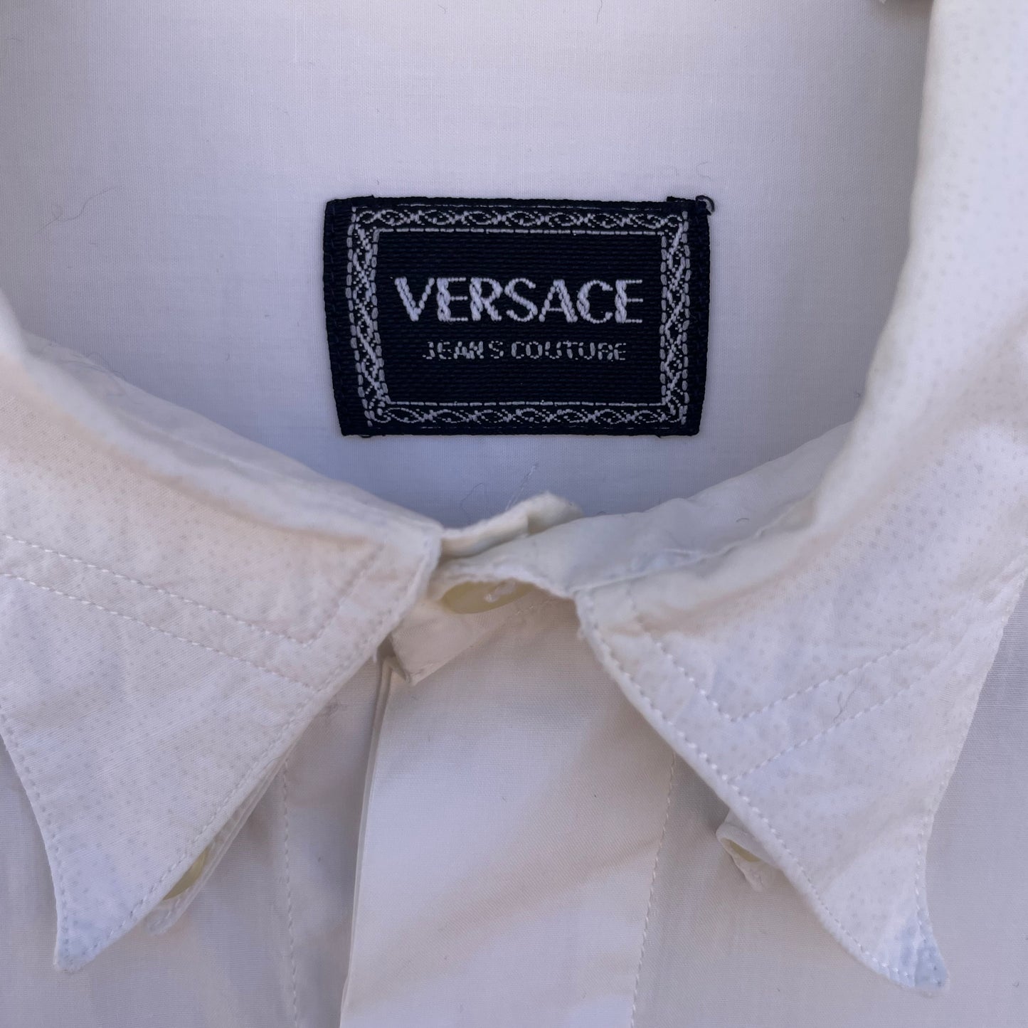 Camicia bianca Versace