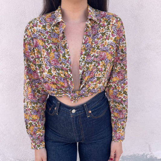 Camicia fiori Pennyblack