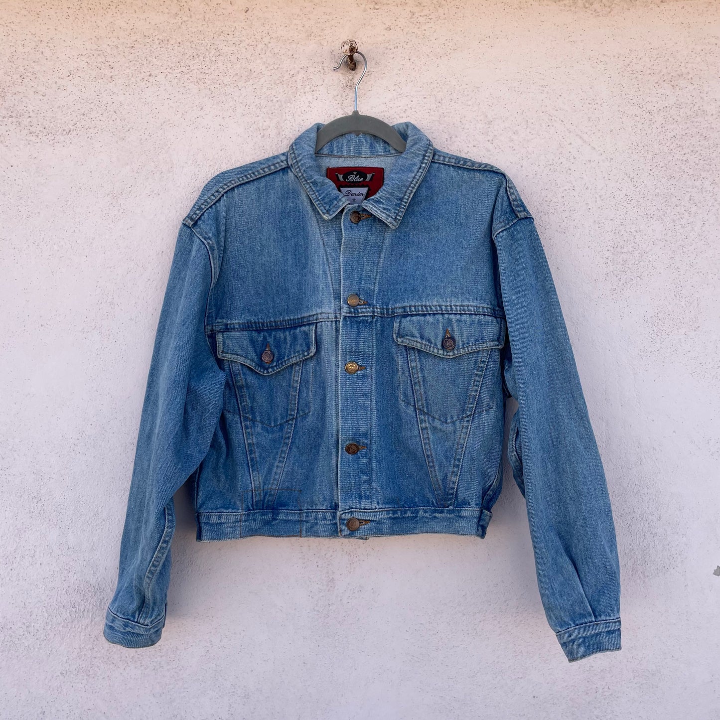 Giacca jeans corta