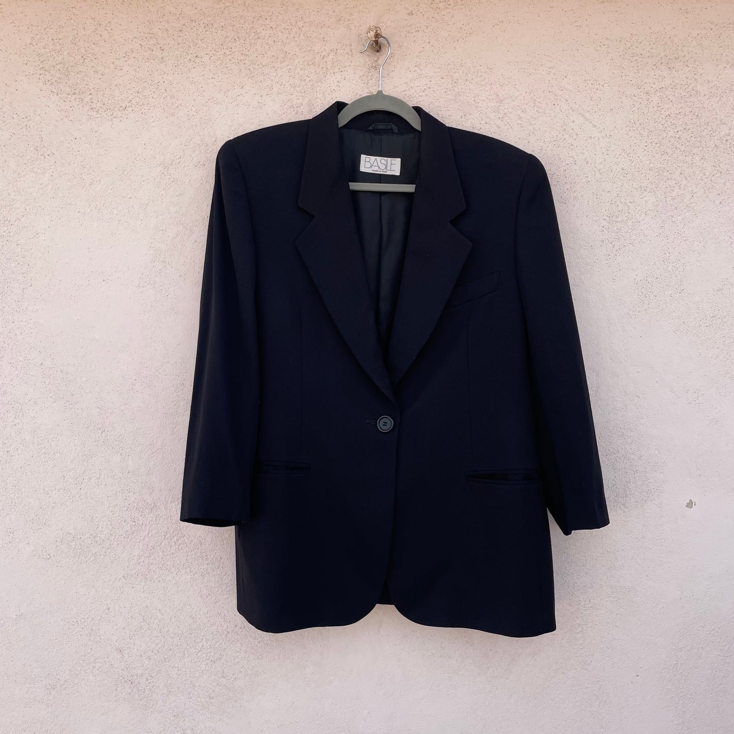 Blazer nero Basile