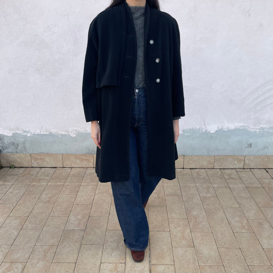 Cappotto Byblos nero