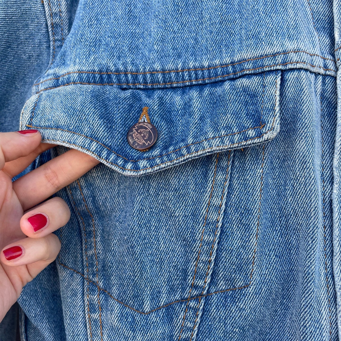 Giacca jeans corta