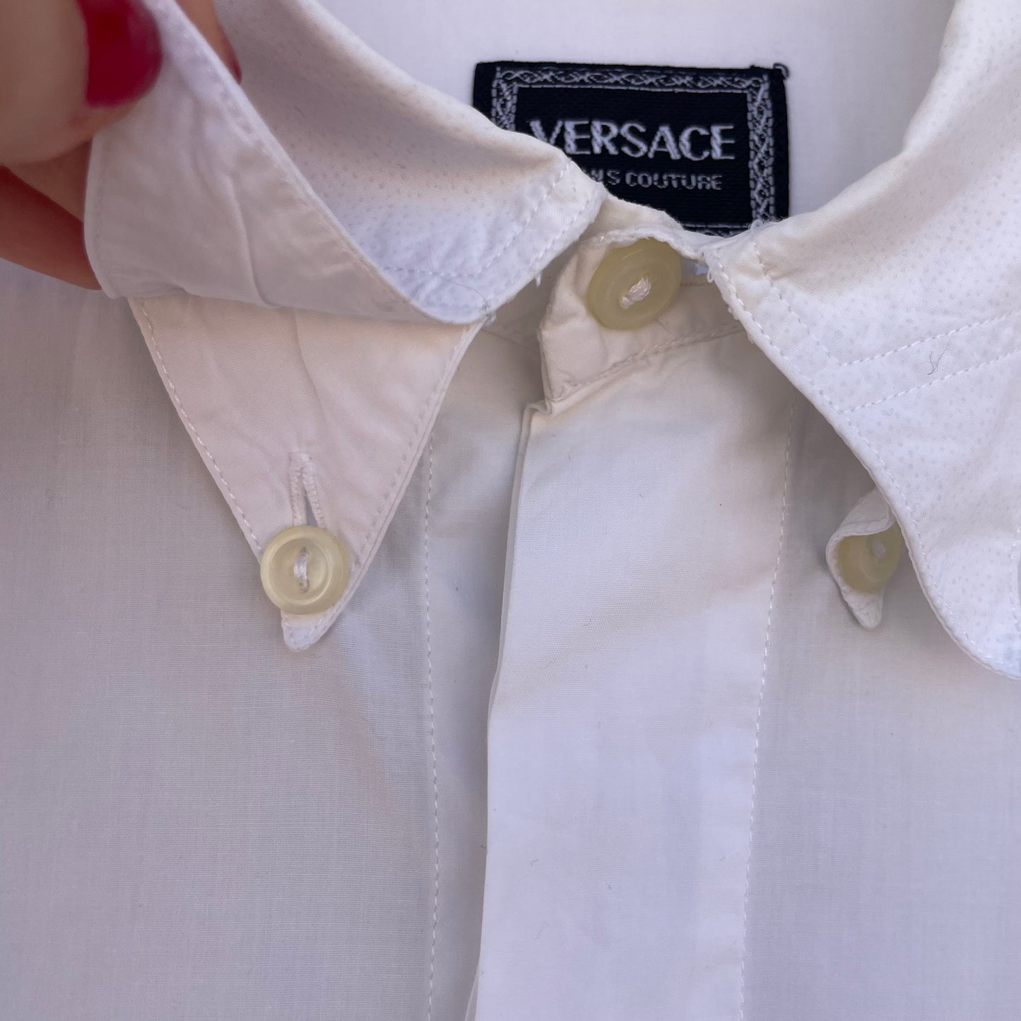 Camicia bianca Versace