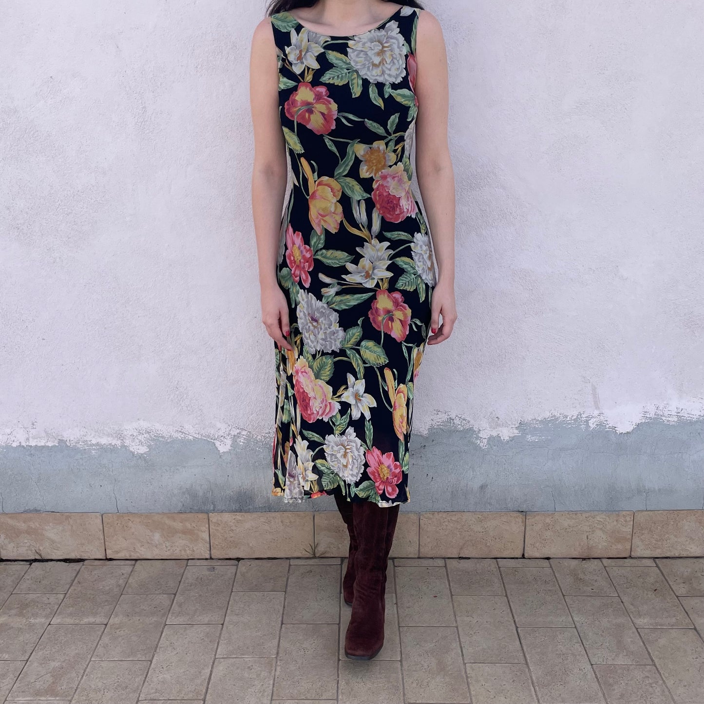 Abito gigli e peonie