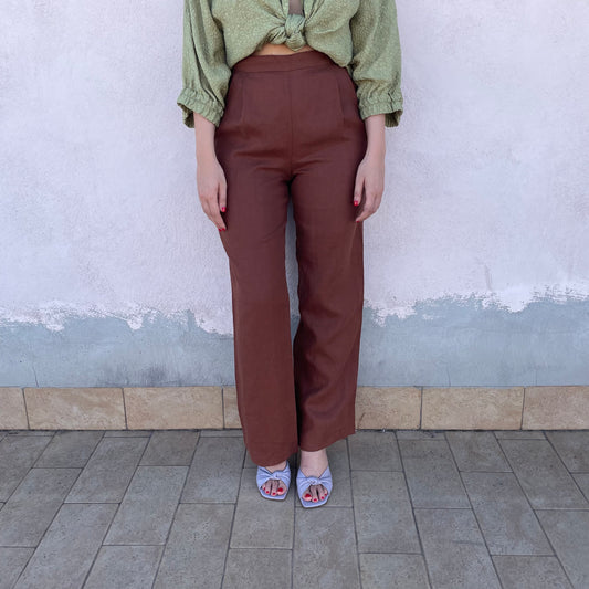 Pantaloni in lino Dior
