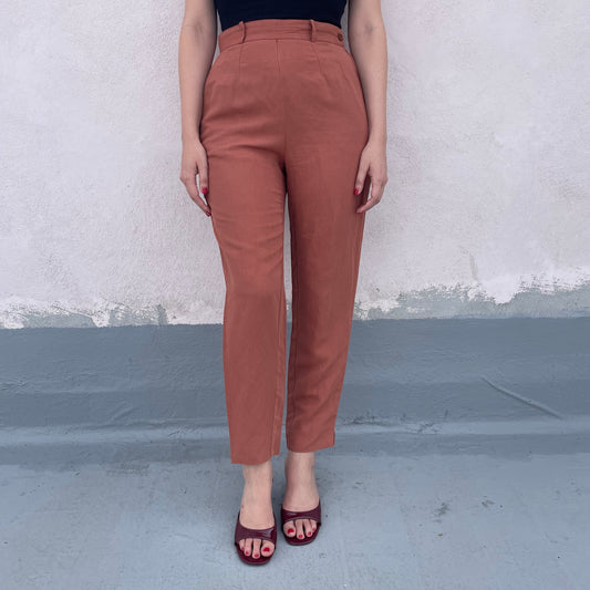 Pantaloni ruggine Kenzo