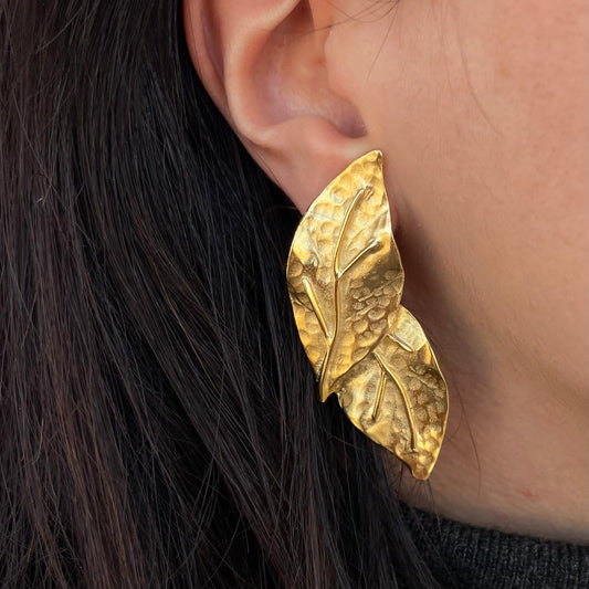 Orecchini foglie