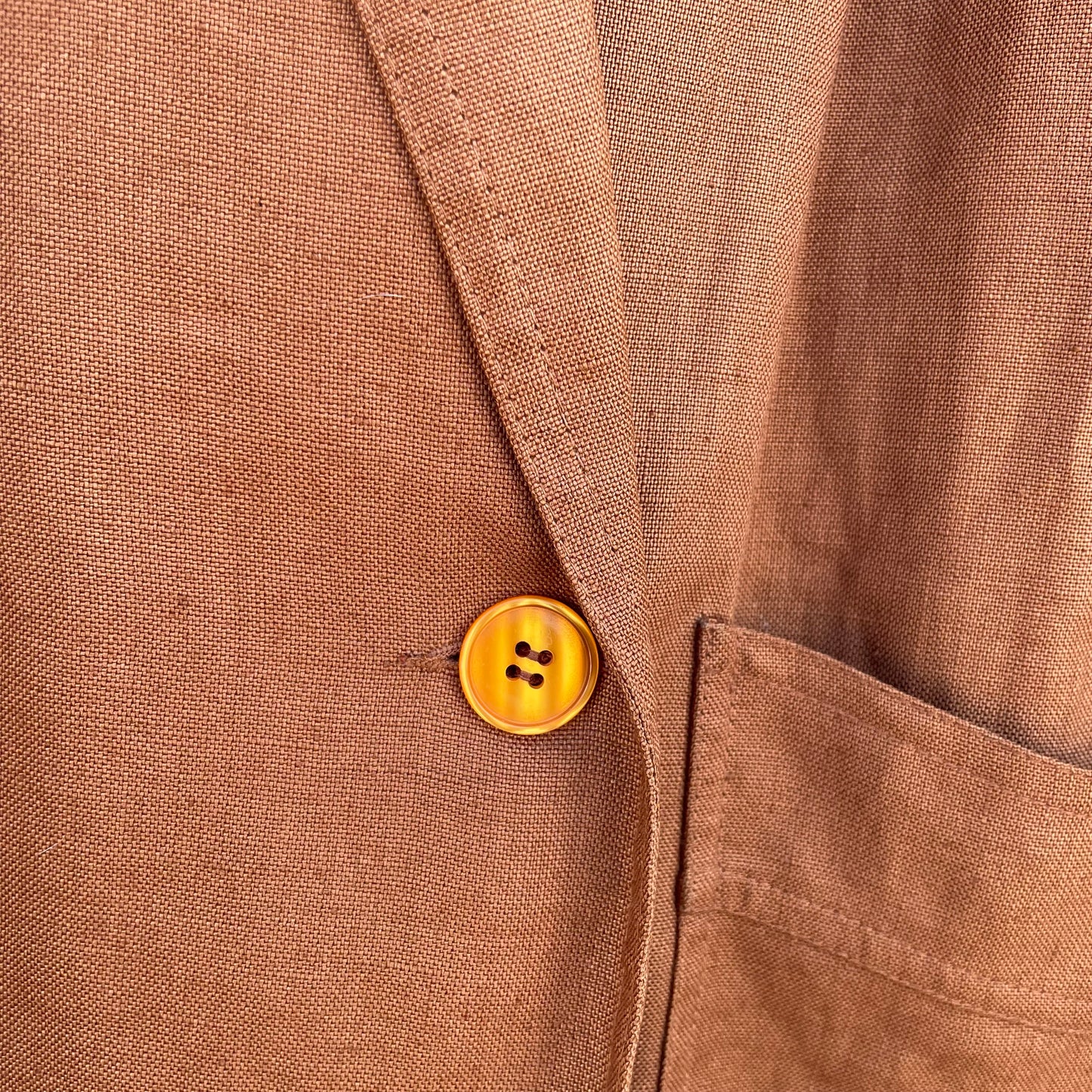 Blazer Marella lino tabacco