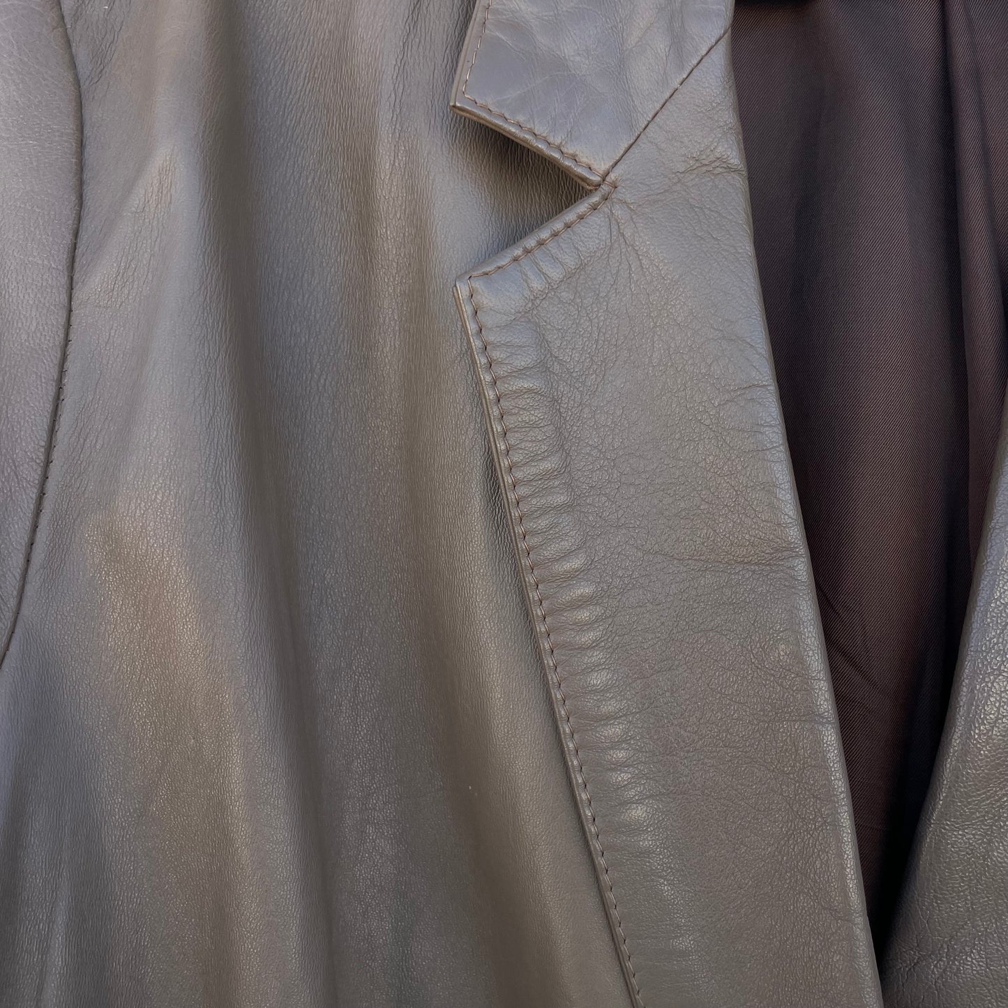 Blazer pelle fango