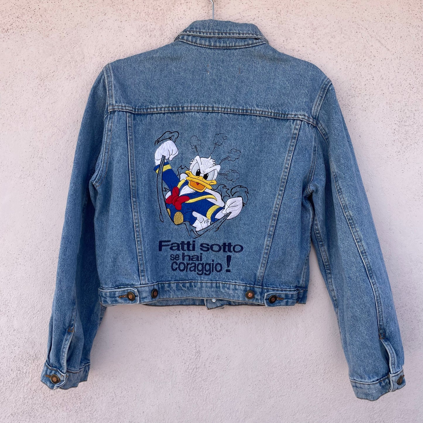 Giacca denim Paperino