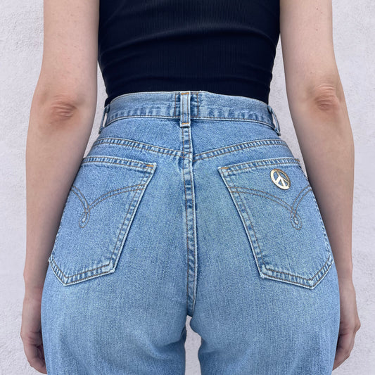 Jeans Moschino fiorellini