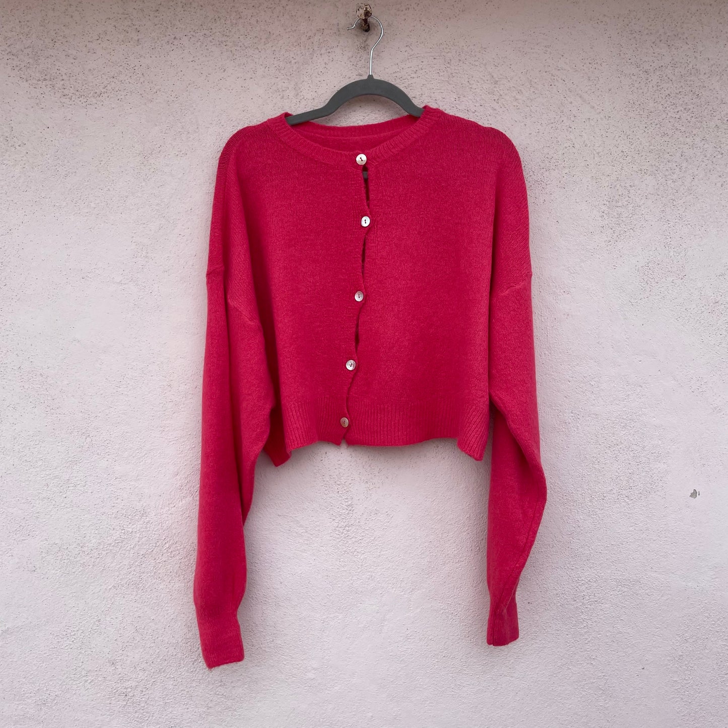 Cardi cropped fragola