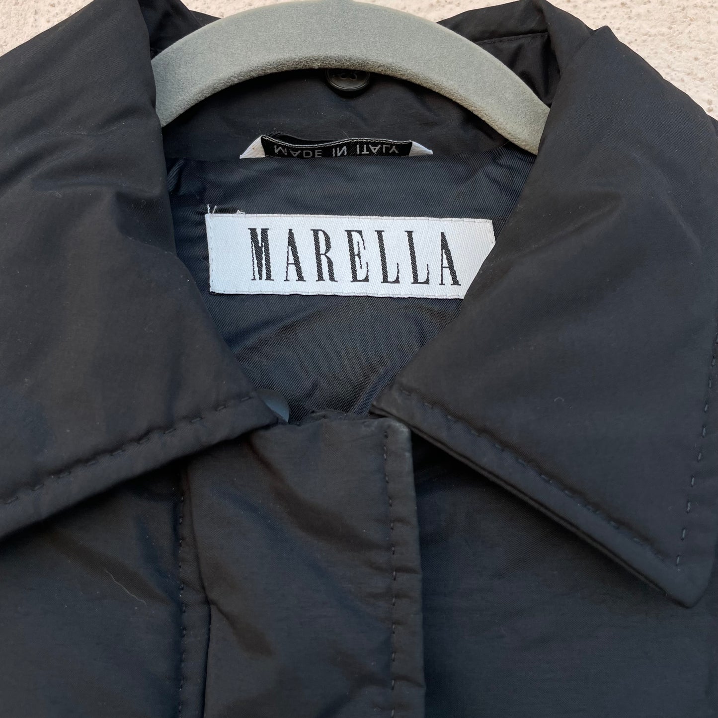 Piumino nero Marella