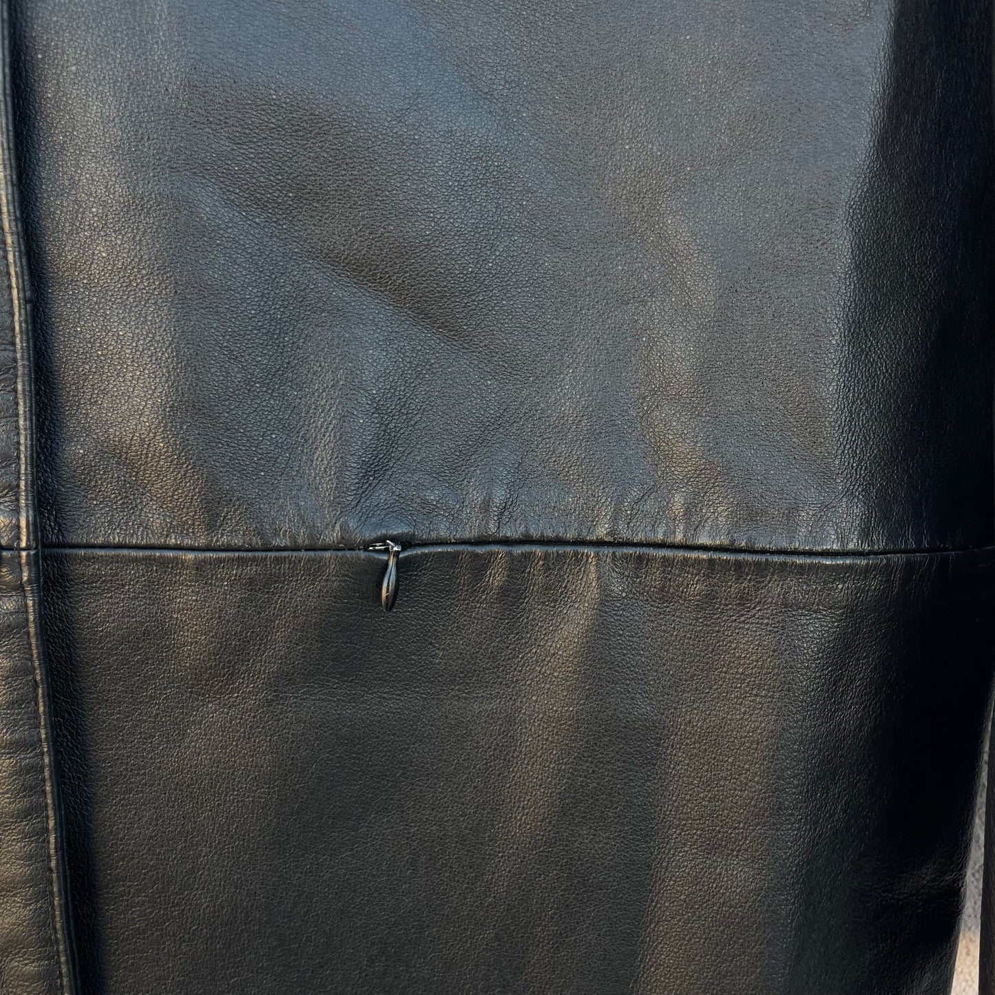 Cappotto pelle