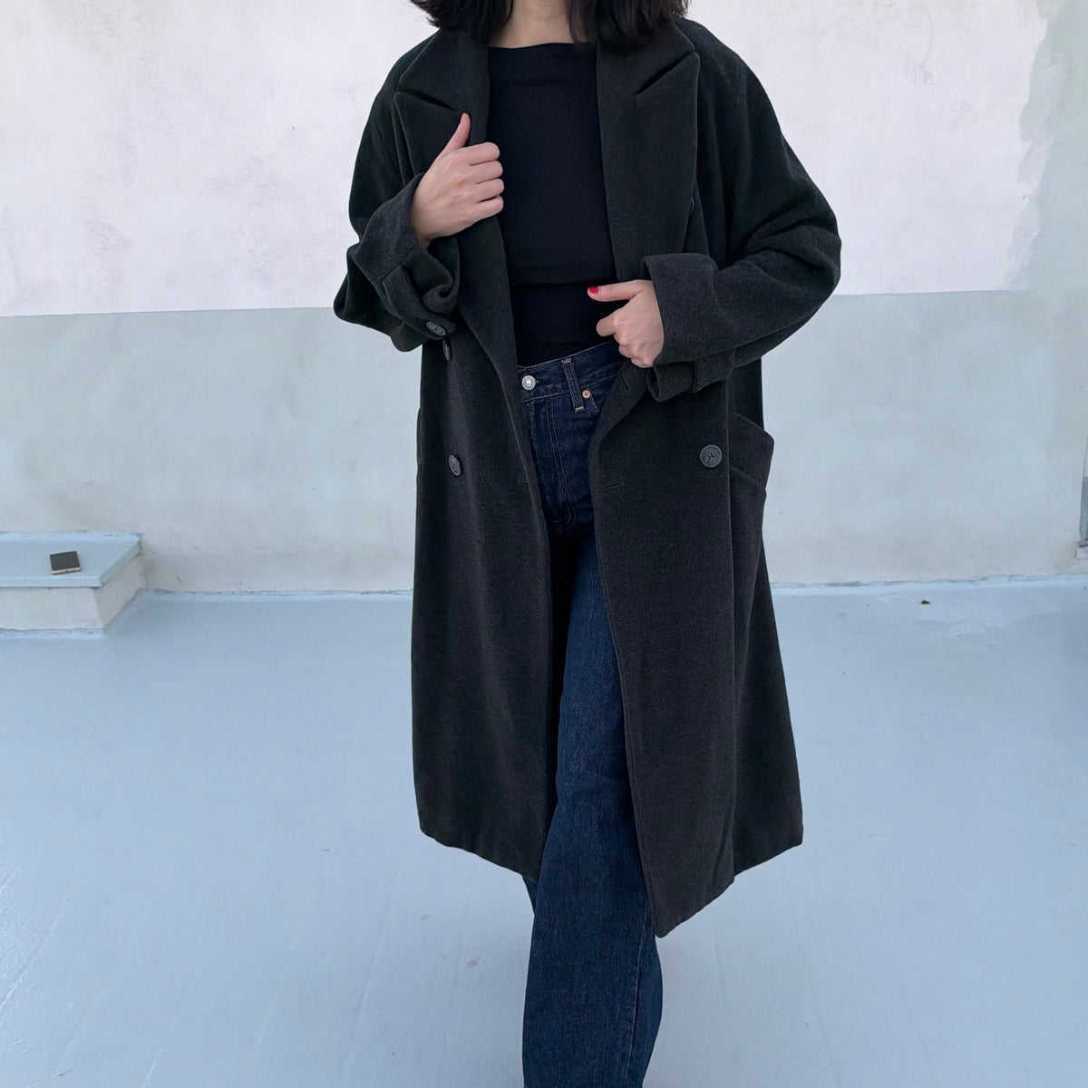 Cappotto angora Marella