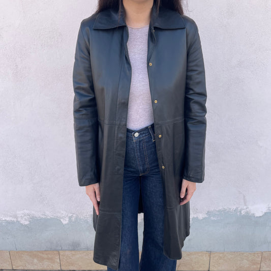 Cappotto pelle Les Copains