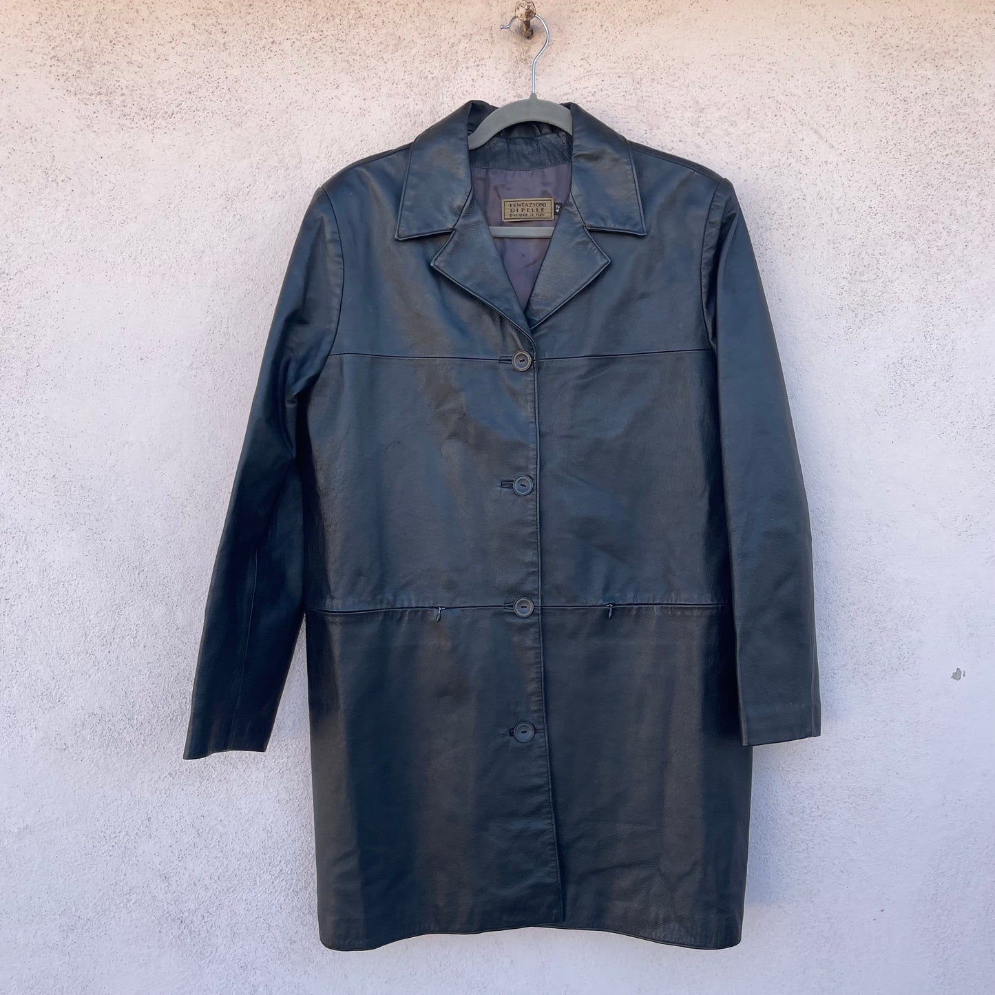 Cappotto pelle