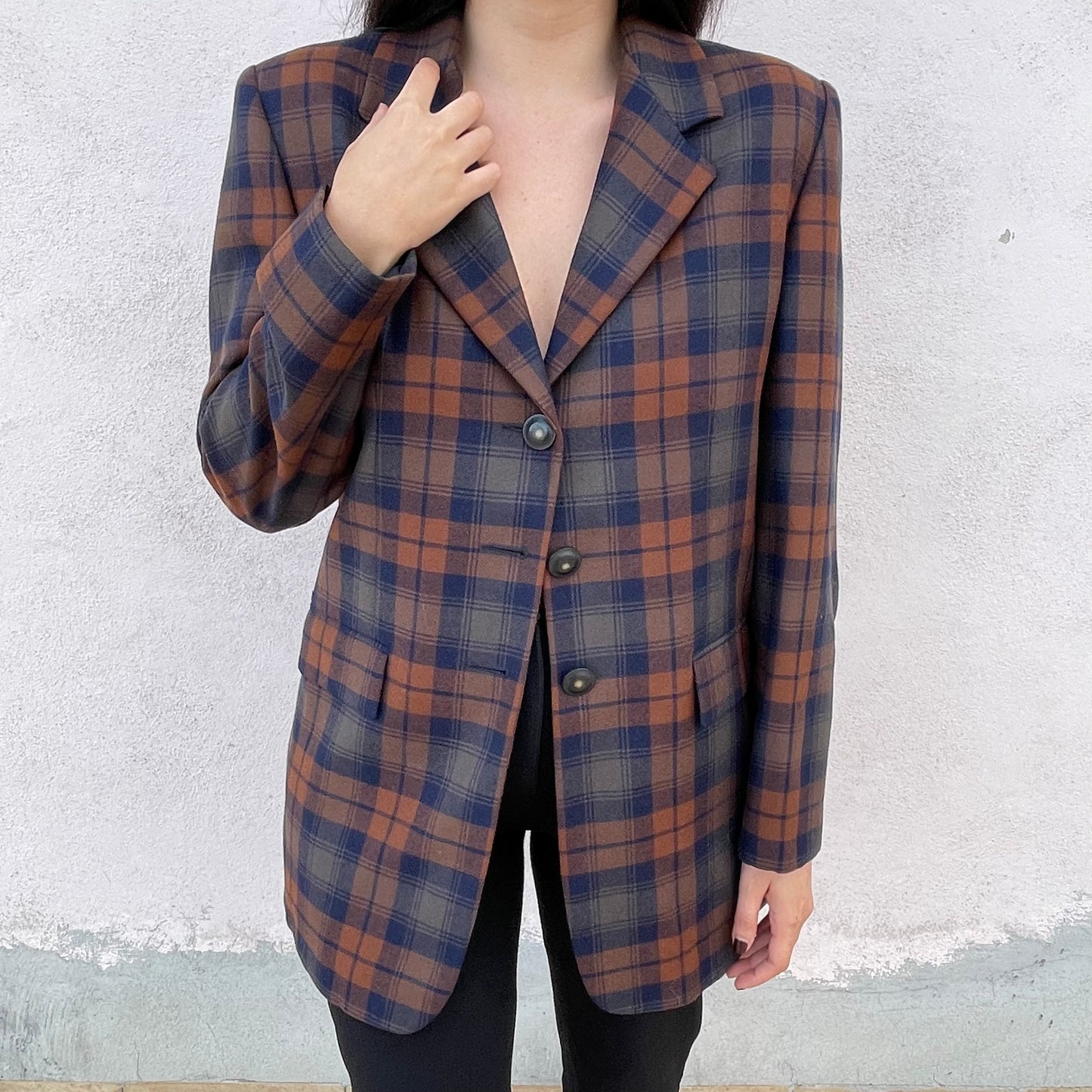 Blazer tartan Luisa Spagnoli