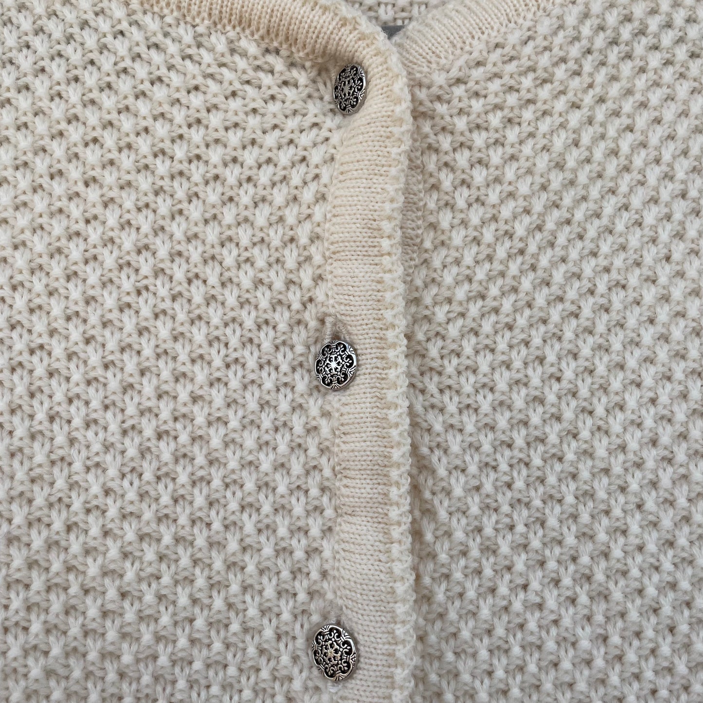 Cardigan panna austriaco