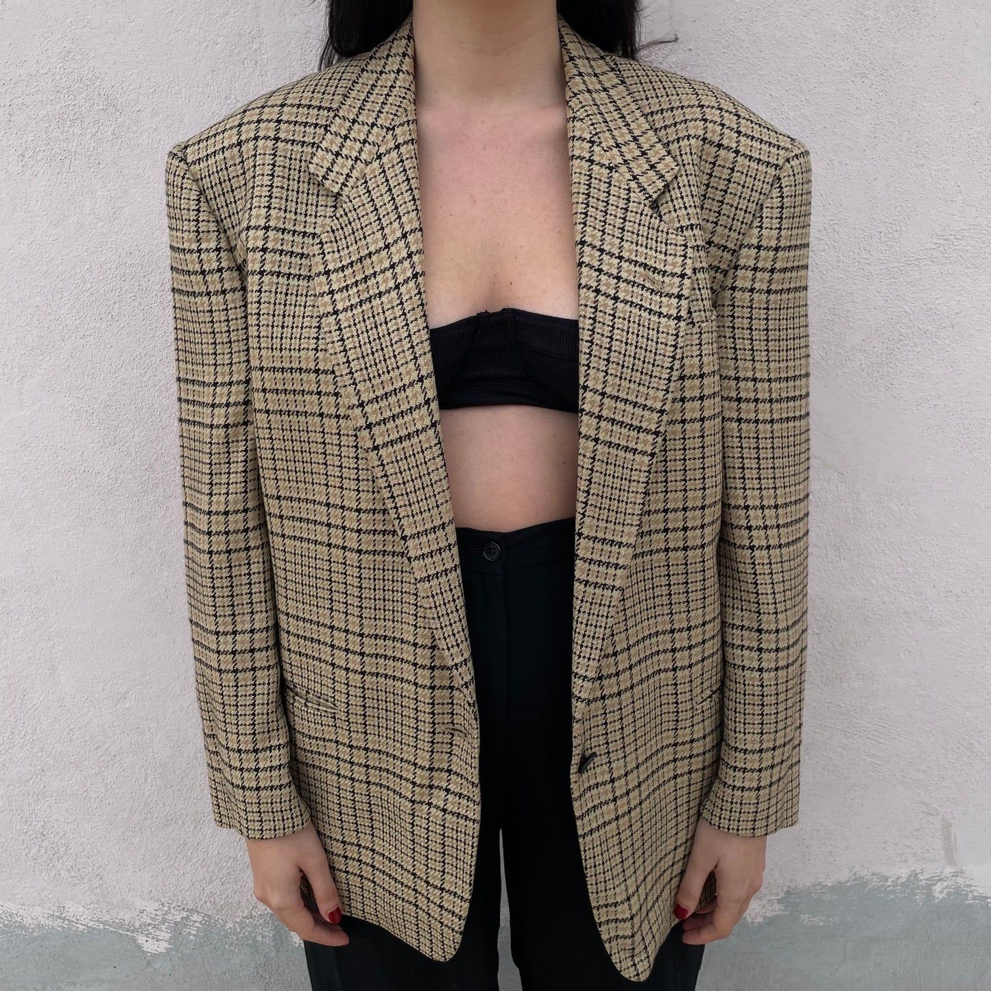 Blazer lana e seta Genny