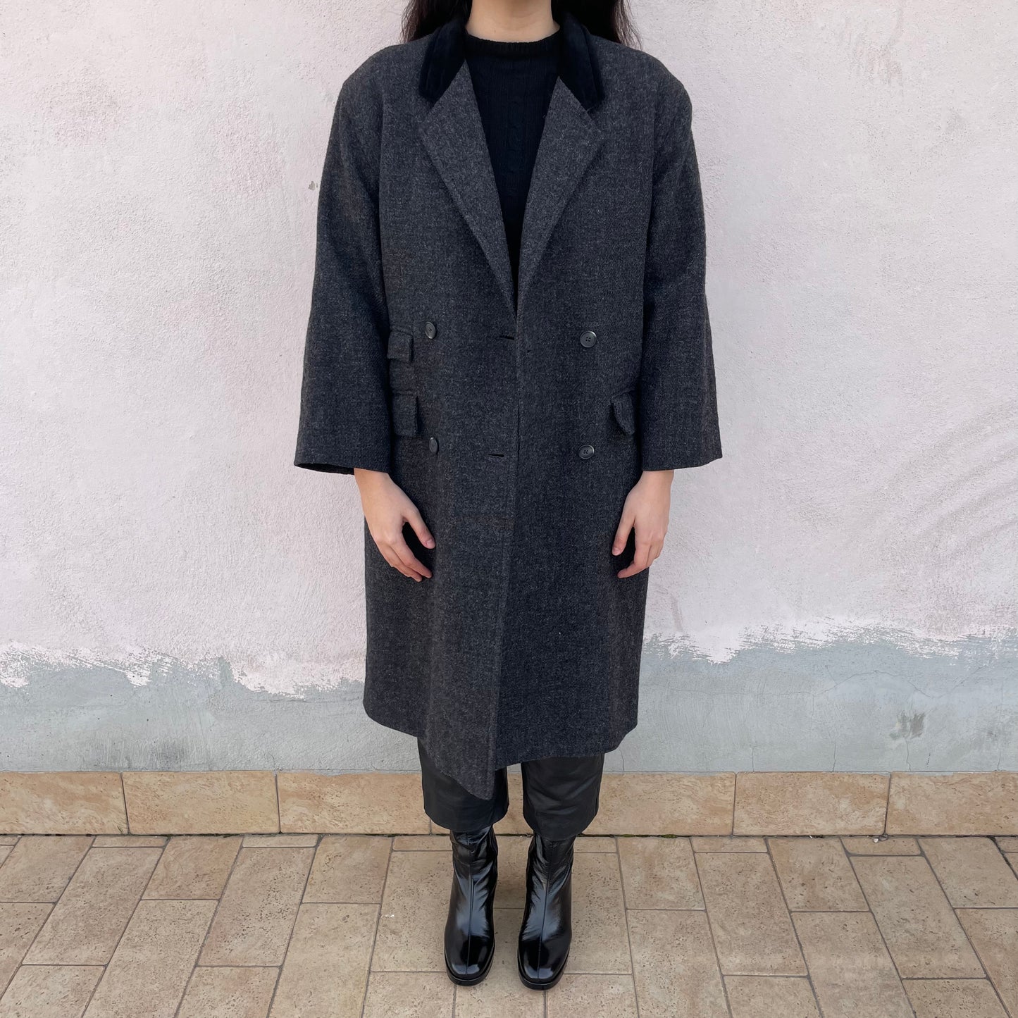 Cappotto doppiopetto Pennyblack