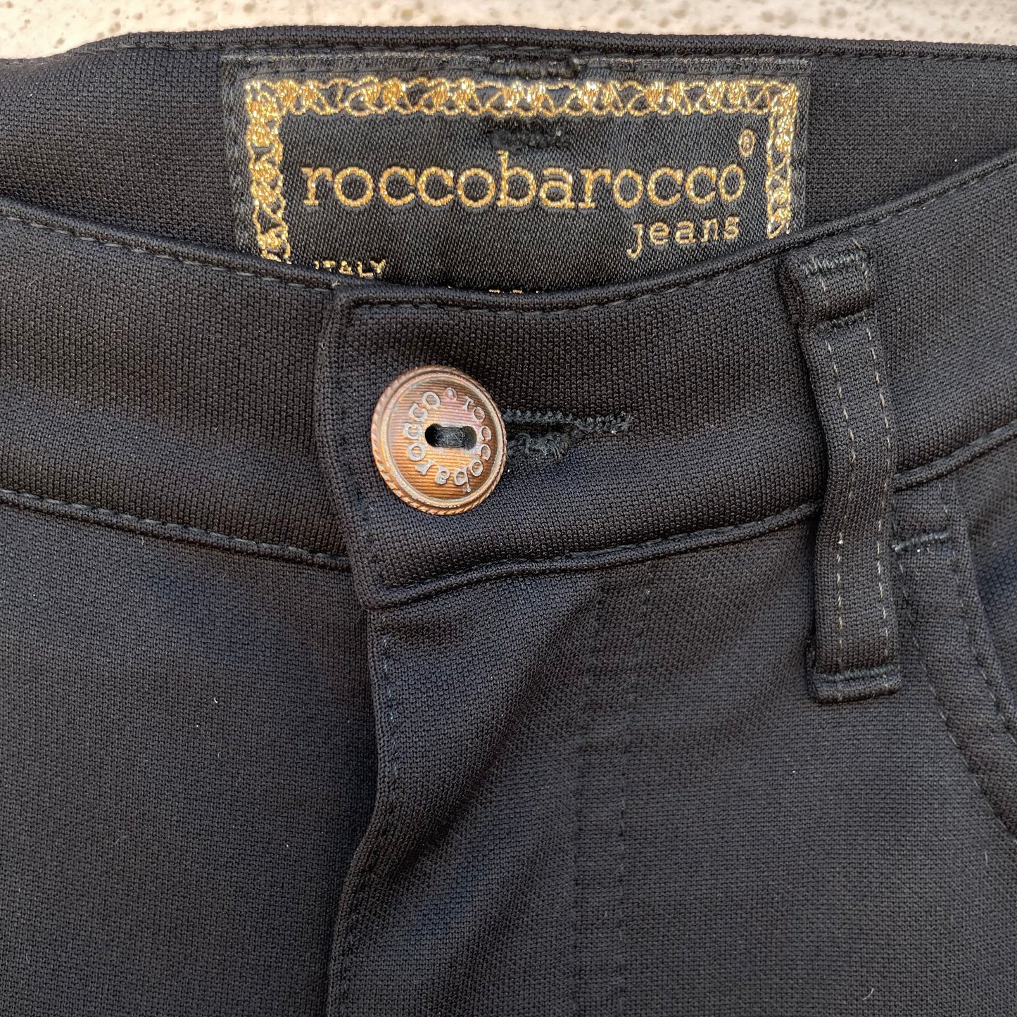 Panta Roccobarocco neri